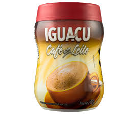 Café com Leite Solúvel Iguaçu Pote 200g